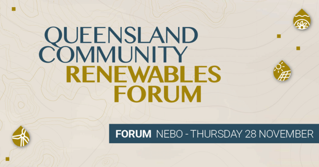 Queensland Community Renewables Forum Lotus Creek Wind