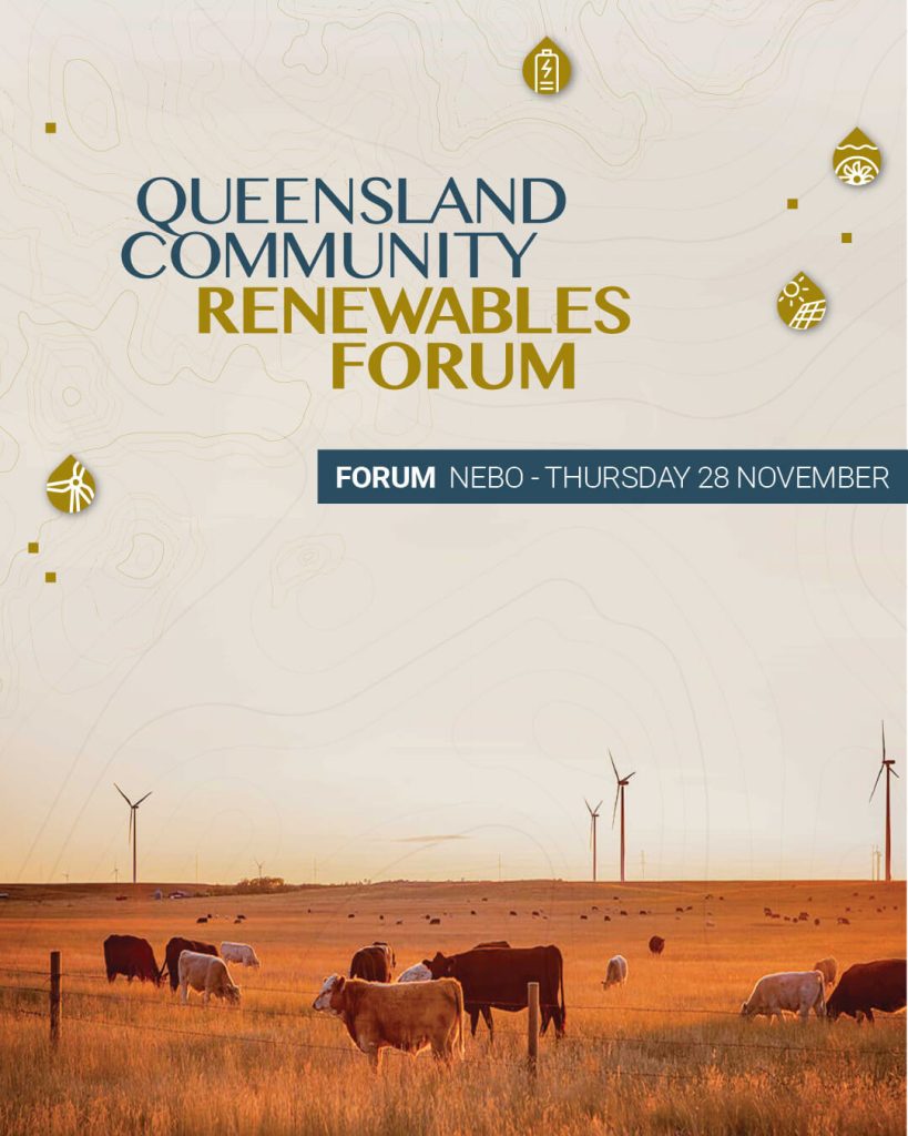 Social Queensland Community Renewables Forum Lotus Creek Wind