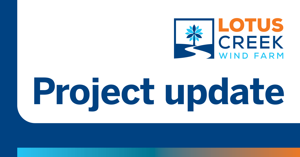 LCWF PROJECT UPDATE